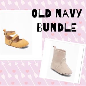 Old Navy Baby Shoes Bundle NWT